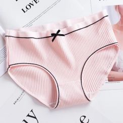 24Pcs Womens Cotton Butt Panties