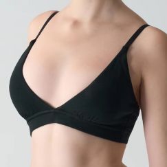 3Pcs Womens Sexy V Neck Stretch Cotton Bra