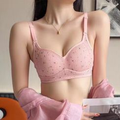 32Pcs Teenage Girl Cute Non Steel Ring Bra