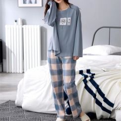 2 Sets Womens Casual Pajama Set