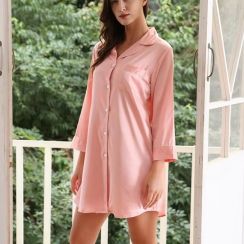 6Pcs Ladies Home Satin Nightgown